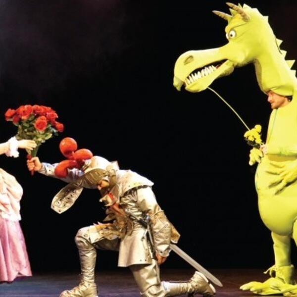 Georges le Dragon, la princesse et le chevalier...